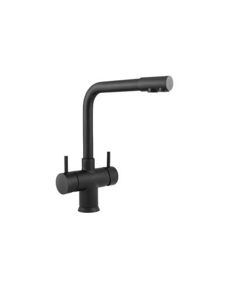 RUBINETTO 5 VIE 5680 - finitura nera