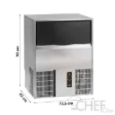 FABBRICATORE GHIACCIO PIENO 85 kg